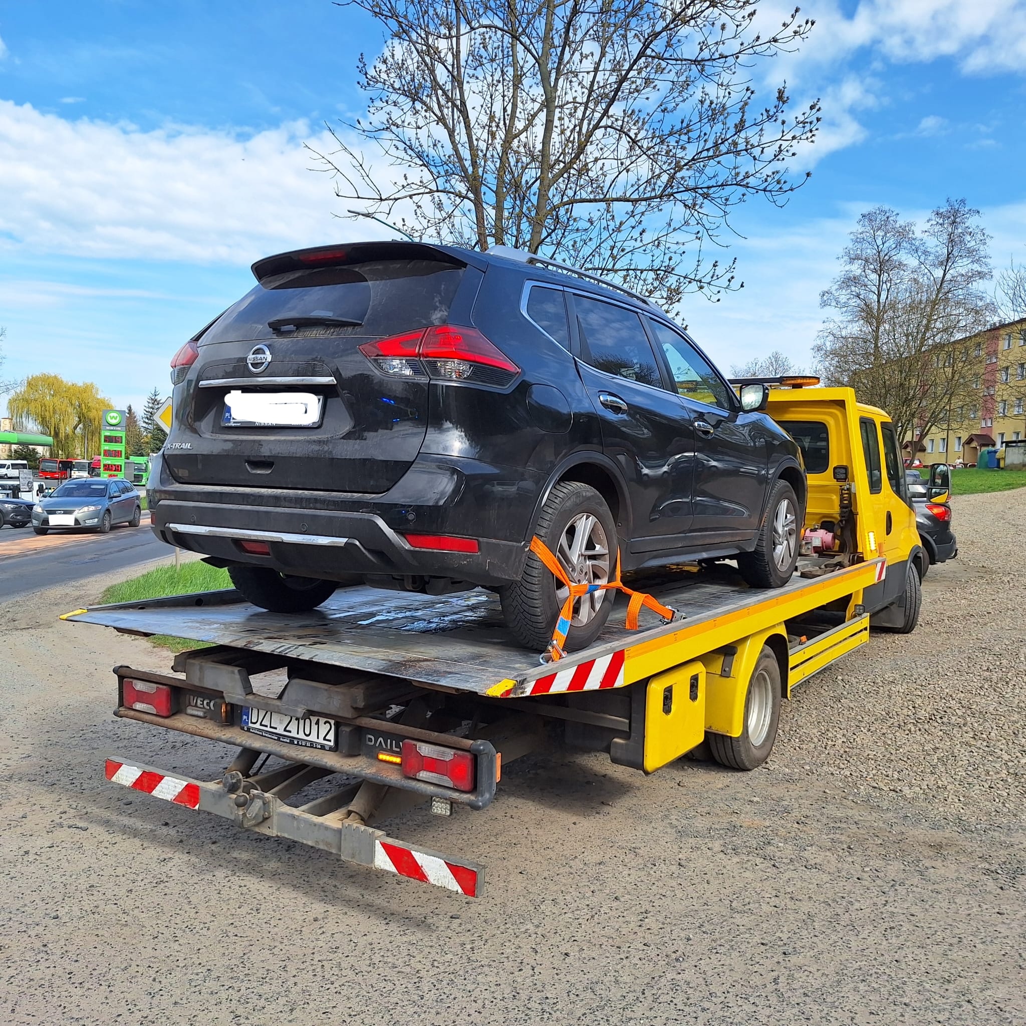 holowanie autostrada pomoc drogowa Chojnów Złotoryja